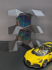 1:24 Scale Diecast Car Display Stand – 3-Tier Shelf for Model Cars 