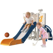 Toddler Slide for Kids, 6 in 1 Slides for Toddler 1-3 Indoor Outdoor