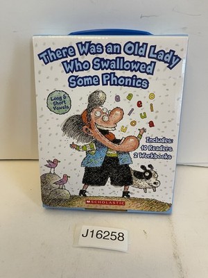 There Was An Old Lady Who Swallowed Some Phonics Box Set Brand new Open Box