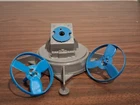 Marx Flying Saucer Disc Launcher with 2 Discs Cape Canaveral Play set