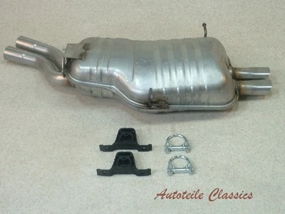 MTS Endtopf NEU für BMW E46 320 325 330 Auspuff + Anbaut. Endschalldämpfer NSD - Bild 1 von 2