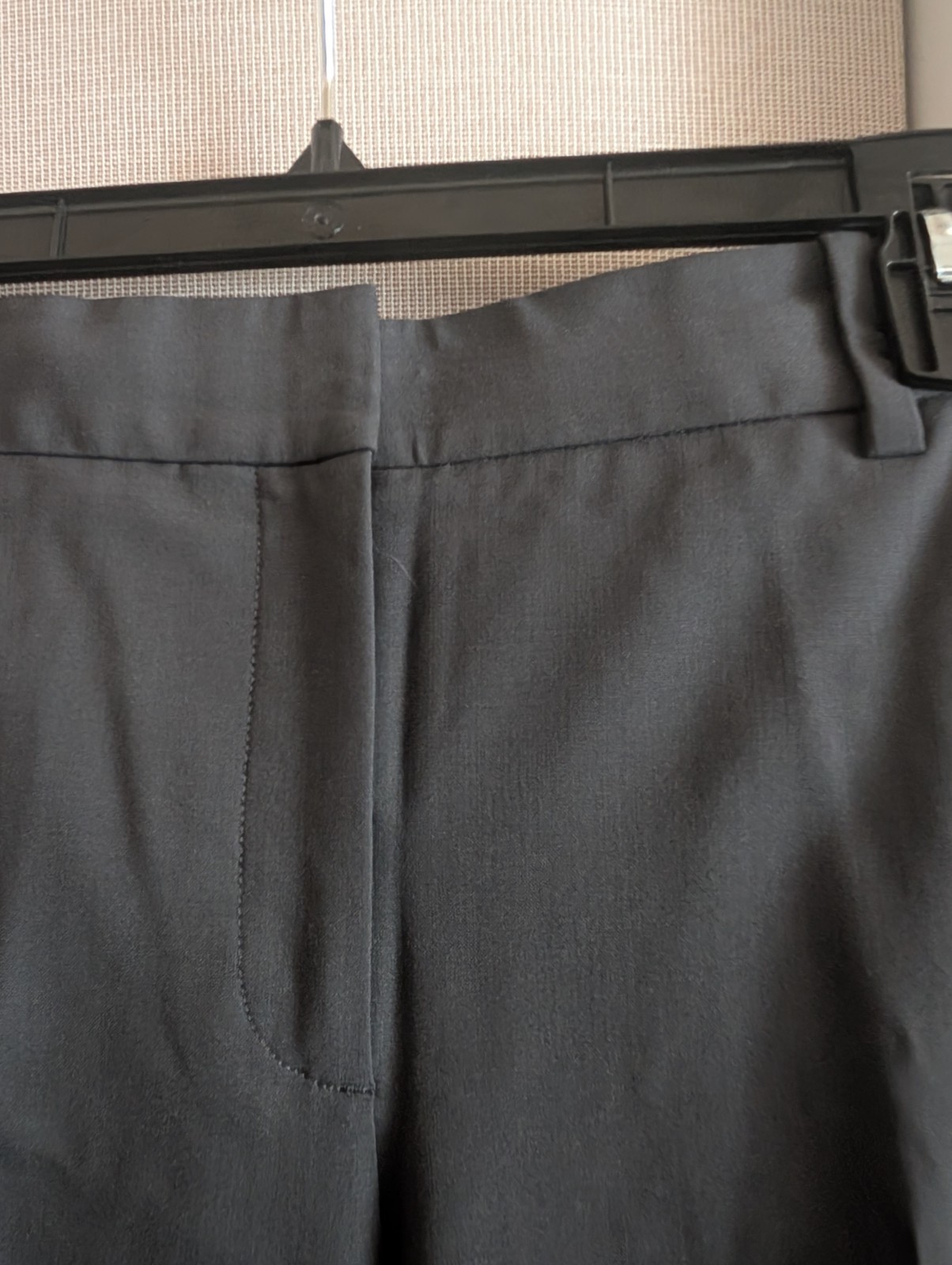 Theory Cement Grey Treeca 2 Traceable Wool Croppe… - image 2