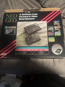 Neo Geo AES Box, Manual And Foam Only SNK