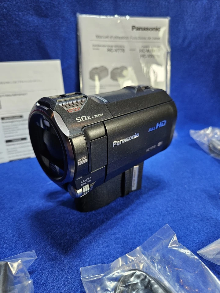 Panasonic Camcorder - HC-V770 HD Flash Memory (USED TWICE) - Image 4 of 4