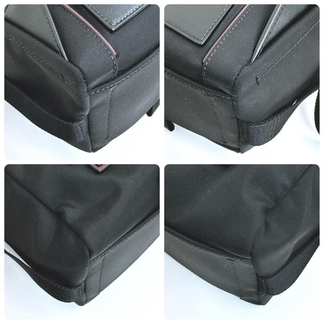 Givenchy Nylon Leather Mini Backpack Rucksack Use… - image 7