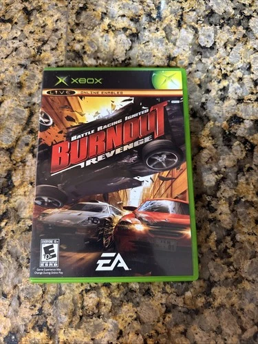 Burnout Revenge (Xbox, 2005) CIB, Mint