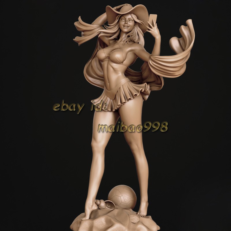 Super Girl 3D Print Garage Kit Model Kit Unpainted Unassembled GK 1/8 1/6 1/4