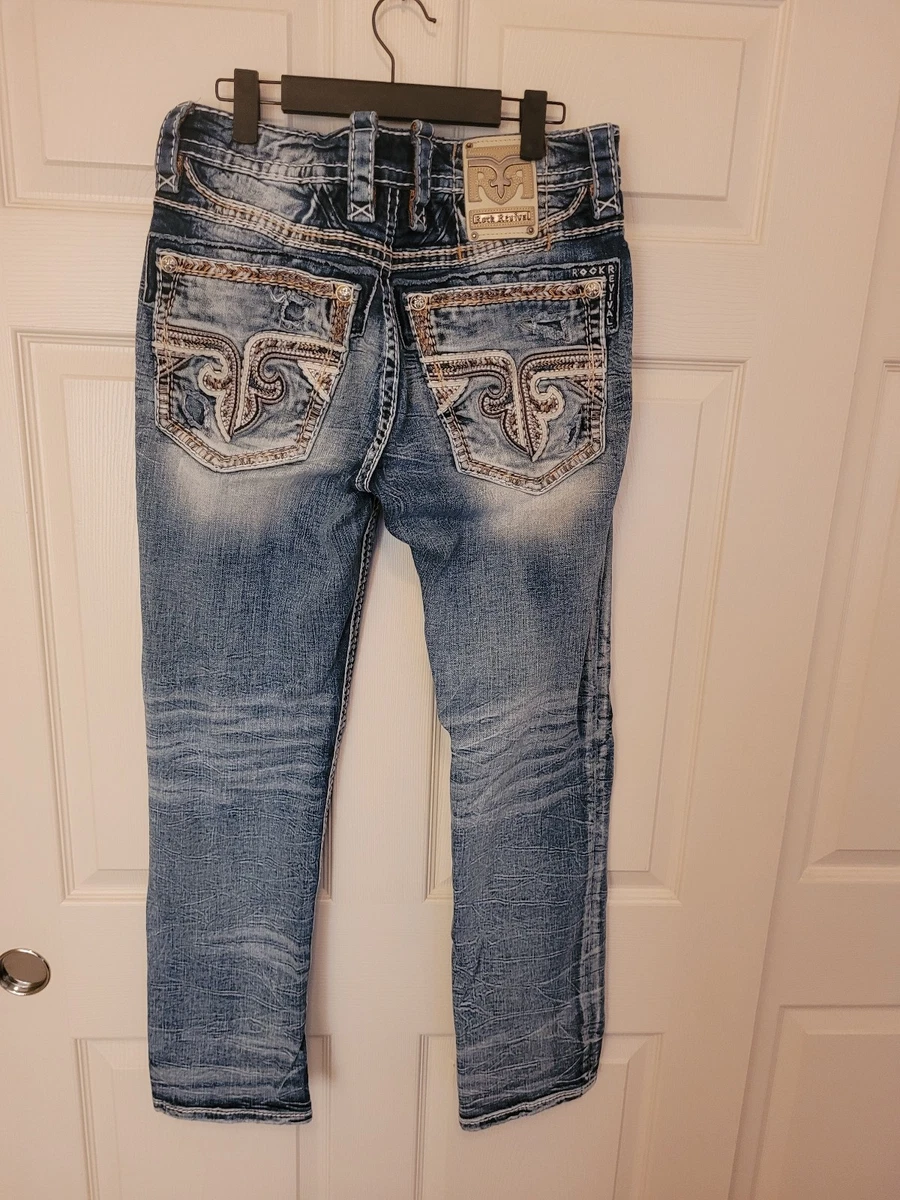 Rock Revival Jeans Size 32 for Men for sale - eBay
