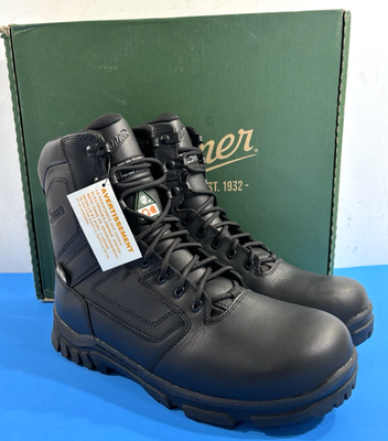 Danner Uomo Lookout 8 – Scarponcini Lavoro Impermeabili, Fodera In Pelle Sintetica, Allacciatura Alta