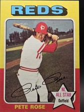 1975 Topps Mini - Pete Rose #320 EX-NM