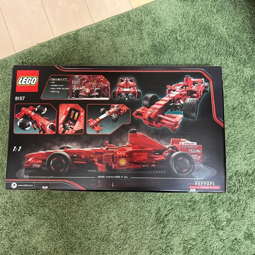 LEGO Racers Ferrari F1 1:9 8157 In 2008 New Retired | eBay