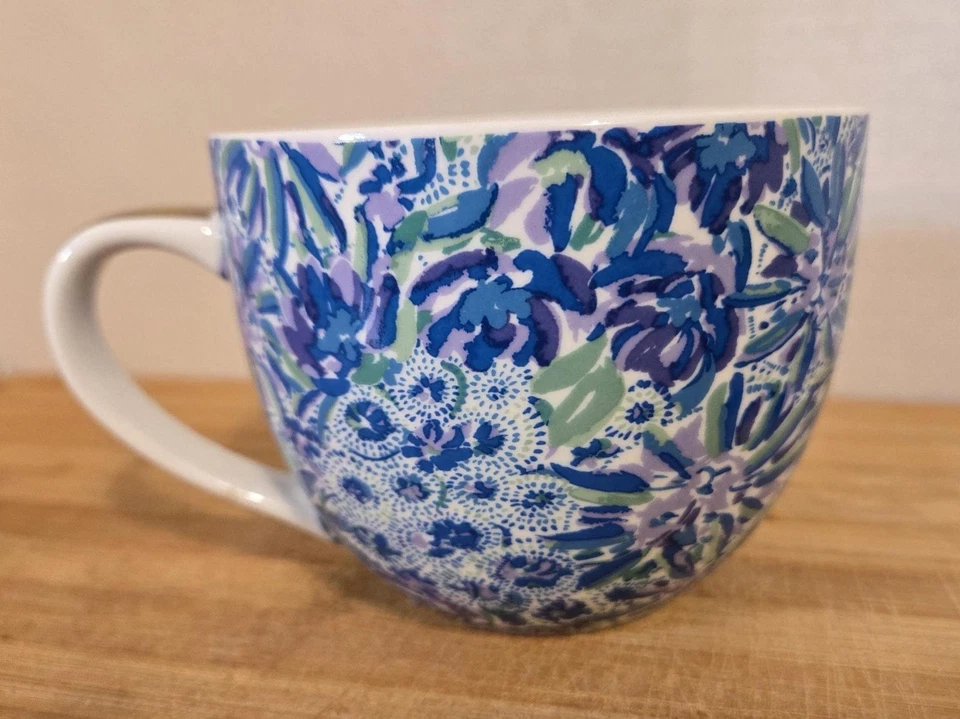 Lilly Pulitzer кофе/чай кружки многоцветный зеленый синий фиолетовый (набор из 3) - Изображение 3 из 4