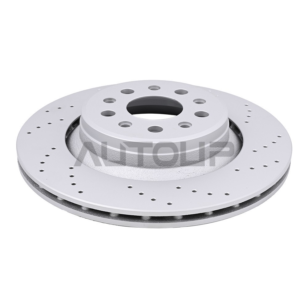 New Rear Brake Pads And Rotor For 2017-22 Maserati Levante S 670105706 673012302