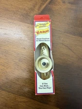 Vtg Woodstock Percussion USA ALL Metal Classic American Kazoo WPI w/ Packaging 