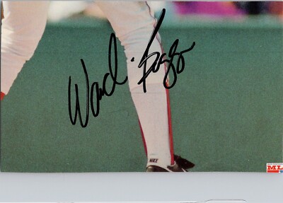 Wade Boggs Cut Autograph Red Sox Yankees