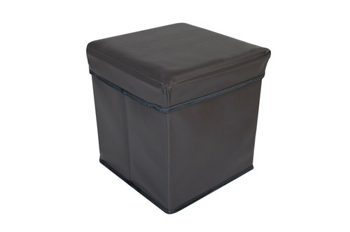 Plegable Cubo-Asiento Caja de Almacenamiento Taburete Banco Arca 30x30x30 - Imagen 6 de 8