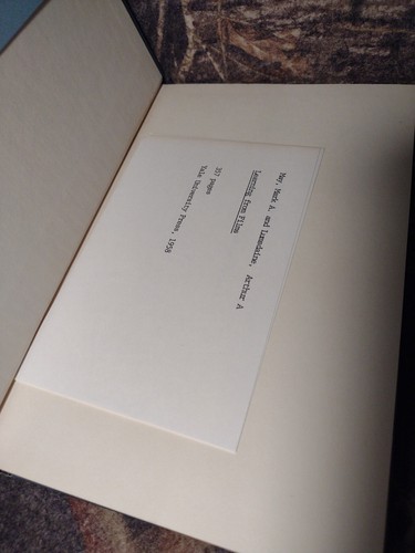 Learning from Films by Mark A. May -Theatre and Performance Art -Hardcover -1958 - Imagen 6 de 16