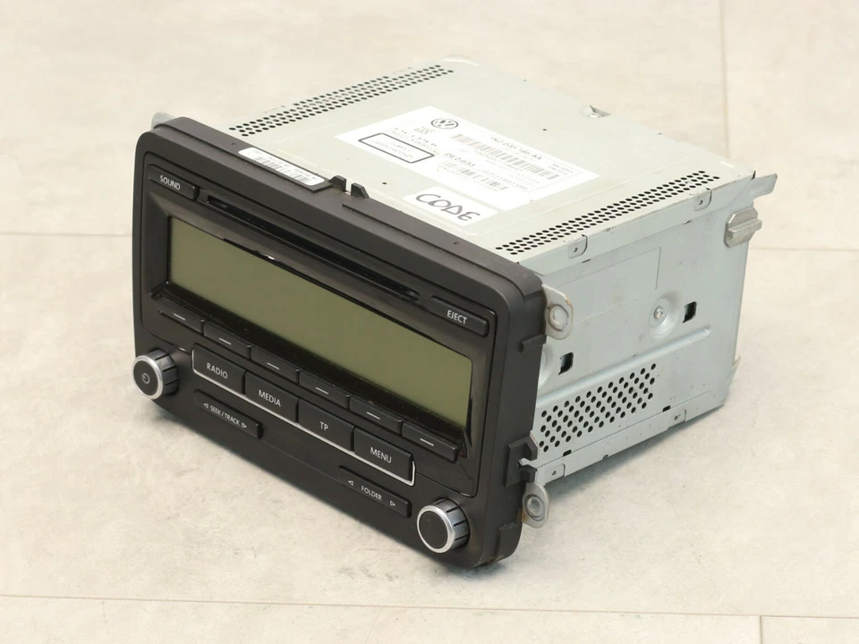 Delphi DE2-633 CD Autoradio Carradio für VW Volkswagen 1K0 035 186 AA ungeprüft - Bild 3 von 4