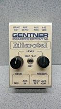 Gentner Microtel Broadcast Telephone Handset Line Interface Recording Patch IFB