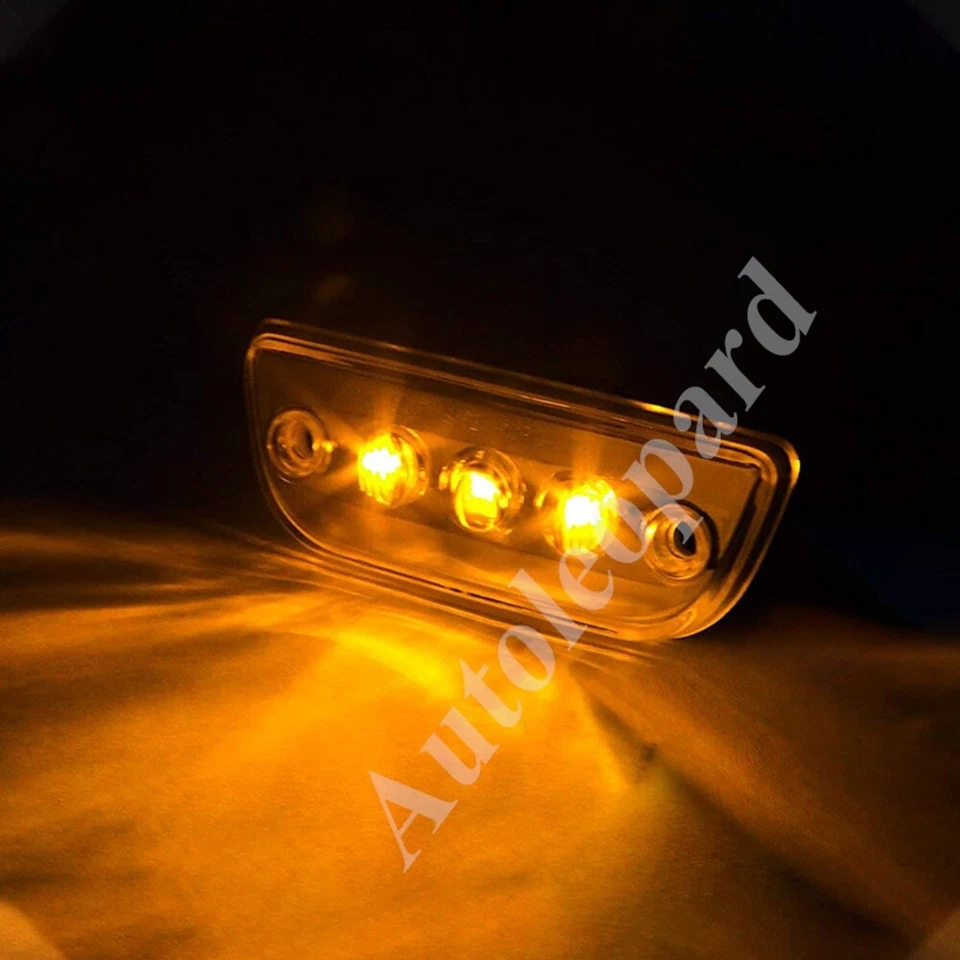 Luces de señal de techo 3 LED para Kenworth T680 T770 T880 Peterbilt 569 2015-2020 5 piezas Foto 3 de 4