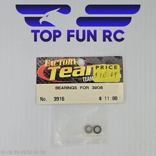 Team Associated 3916 Bearings For 3908 For TC3 & TC4