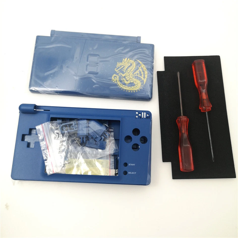 Replacement Blue Dragon Full Housing Shell Tool Kit for Nintendo DS Lite NDSL - Image 2 of 4