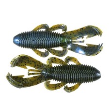 Googan Baits Bandito Soft Plastic Fishing Bugs 3.3" Blue Baby (9 Pack) X 2 Packs