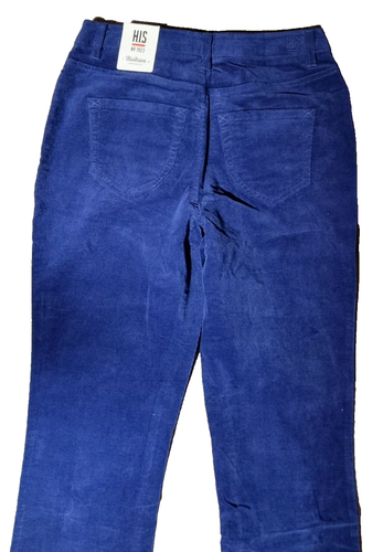 HIS Damen Jeans Madison Comfort Fit 40/33 High Waist Slim Leg Midnight Blue T3-3 - Afbeelding 8 van 8