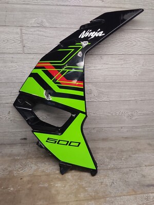 2024-2025 Kawasaki Ninja 500 Right Side Fairing Cowl Panel OEM