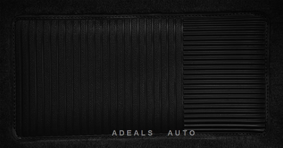 ACC 70-73 DATSUN 240Z MOLDED 80/20 LOOP 2PC BLACK CARPET RUG - Image 3 of 3