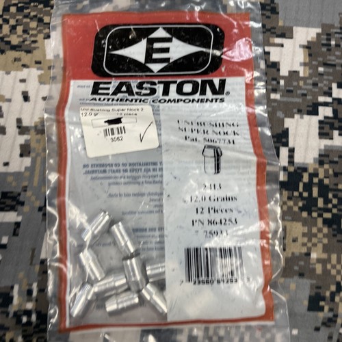 Easton Microlite S Nock Lot de 12 encoches Rouge