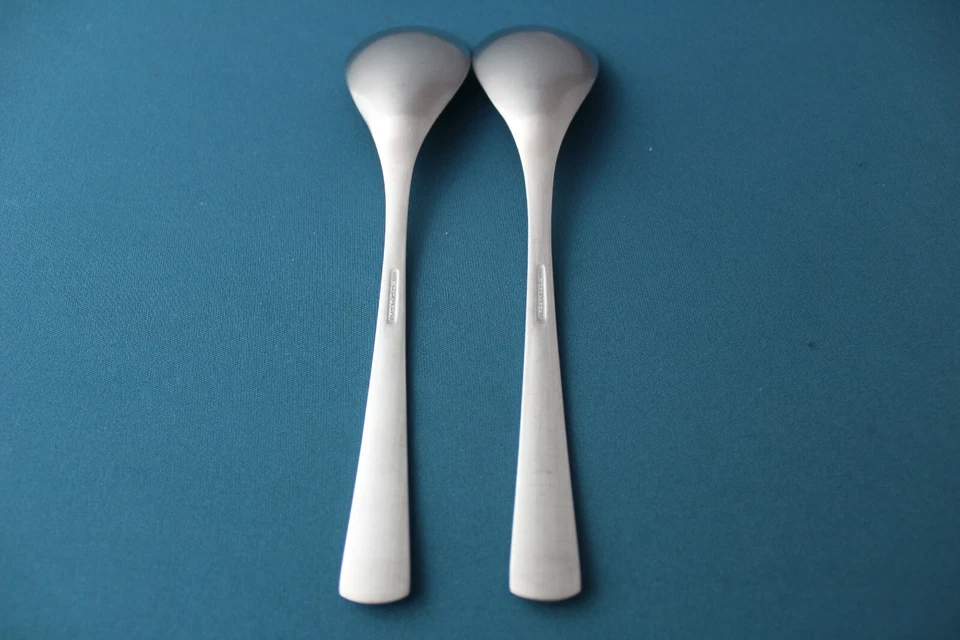 2 cucharadas para servir WMF DOMUS acero inoxidable moderno 7 3/4" Foto 4 de 4