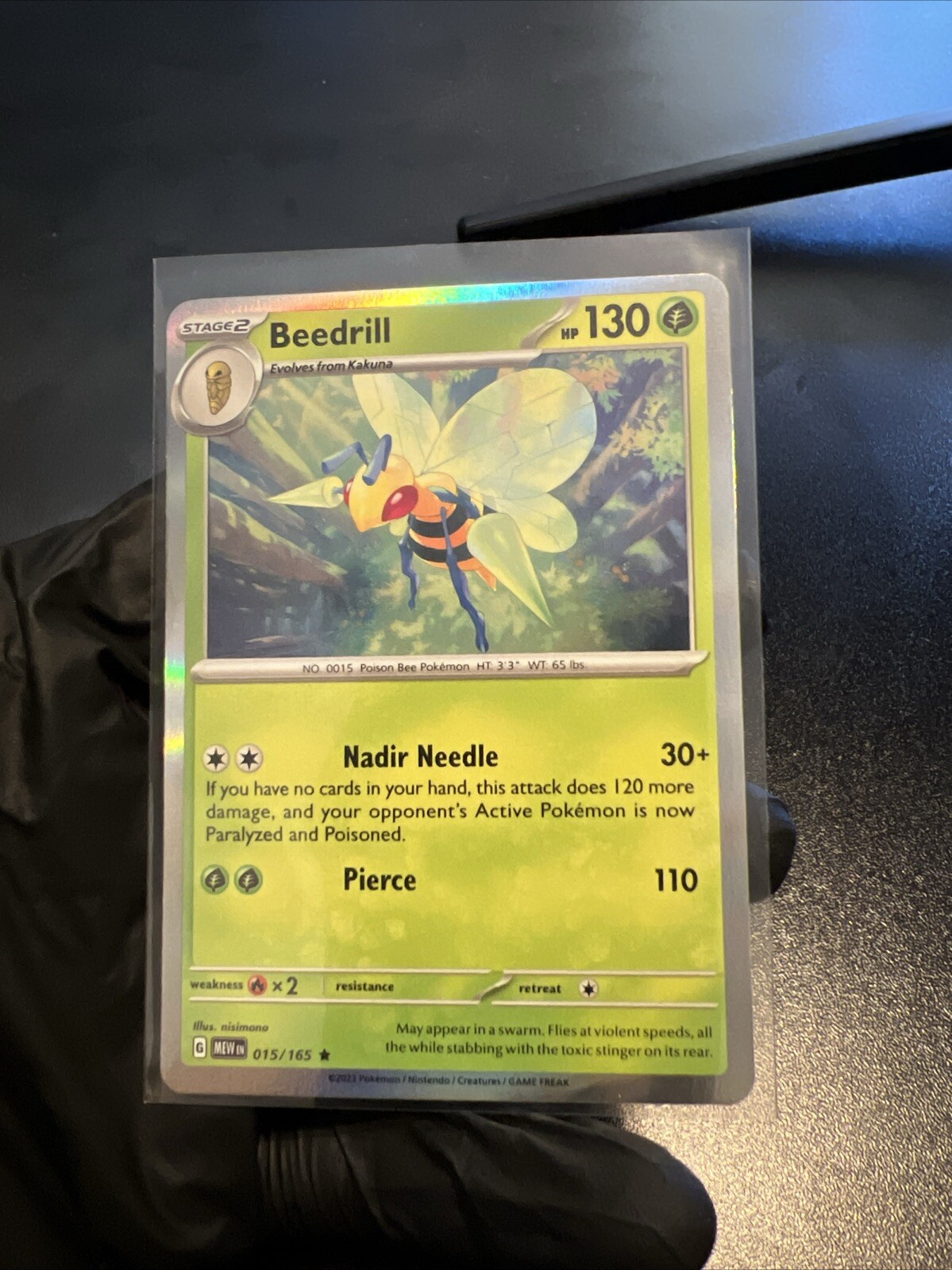 Beedrill 015/165 151 Holo