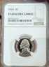 1964 Proof Jefferson Nickel NGC PR69 Ultra Cameo. Freshly Graded