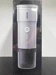 Brevoy Portable Espresso Maker Compatable  w/Nespresso Capsules White NEW/SEALED