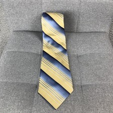Pierre Cardin Tie Mens Silk Striped Made in USA Classic Necktie Workwear