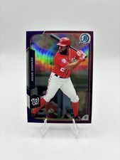 2015 Bowman Chrome - Denard Span #67 Purple Refractor /250 Nationals