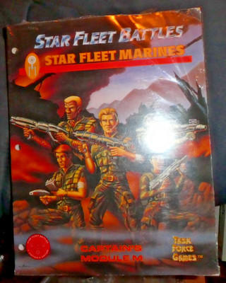 Star Fleet Battles Star Fleet Marines Captain's Module M Factory Sealed COMPLETE