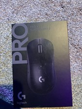 Logitech Pro X Superlight 2 Wireless Gaming Mouse, Adjustable DPI, Black