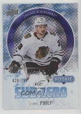 2023-24 Upper Deck Ice Sub Zero Rookies 629/799 Luke Philp #SZ-55 Rookie RC 05cr