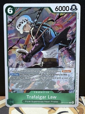 Trafalgar Law OP13-031 Carrying On His Will Foil
