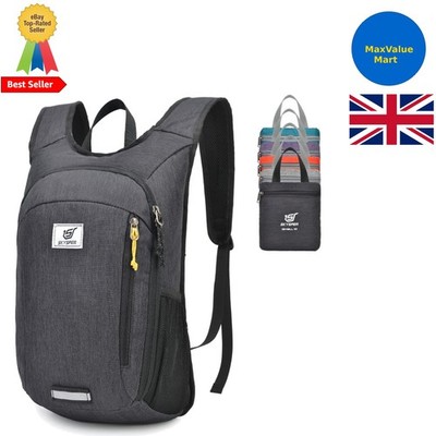 15L Stylischer Faltbarer Rucksack für Reisen - Leichter Tagesrucksack für alle Gelegenheiten