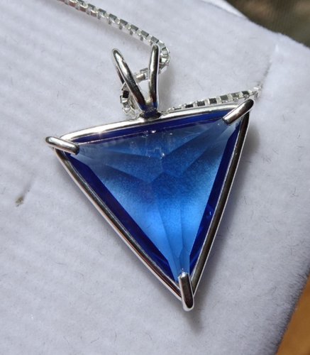 Pequeña estrella angélica obsidiana azul tibetana j3518 - Imagen 8 de 12