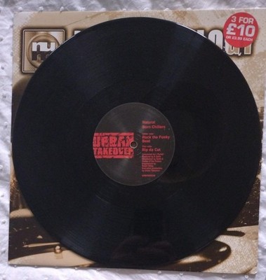 Natural Born Chillers   Rock The Funky Beat - 12'' Drum n Bass Vinyl