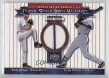 2002 World Series Heroes Classic Match-Ups Randy Johnson Bernie Williams HOF 0v1