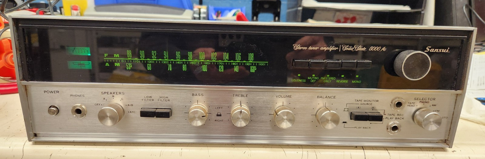 Sansui Sansui-5000a vintage audio equipment - eBay listing photo 2