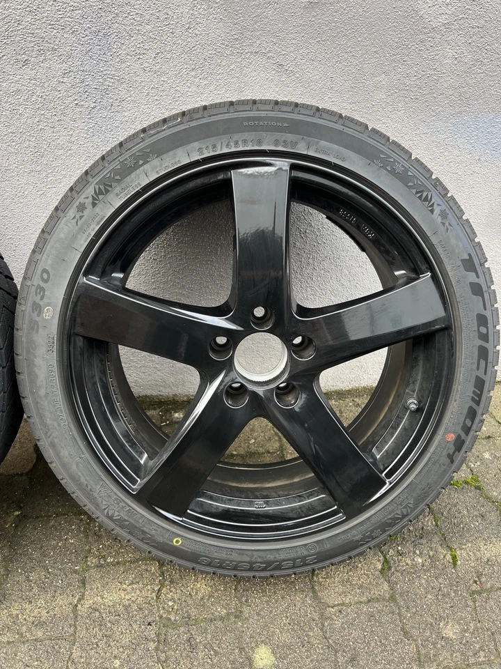 4x Original 18 Zoll AMG Winterräder Mercedes A-Klasse W177 A35 AMG35/ A45 AMG45 - Bild 2 von 4