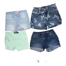Lot of 4 Girls Casual Denim shorts size 6