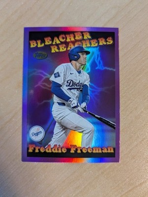 2025 Topps Update Freddie Freeman Bleacher Reachers Pink Foil #BR-22 Dodgers