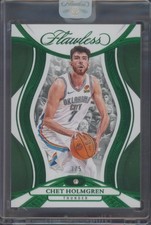 2024-25 Panini Flawless Basketball Chet Holmgren THUNDER #14 Diamond /5